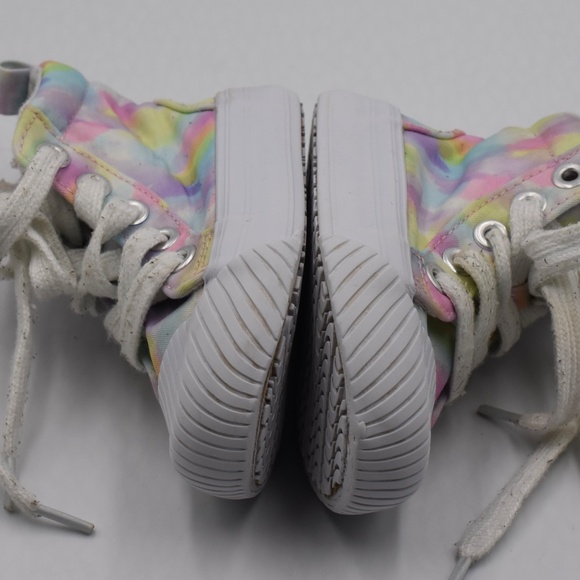 Toddler Girls' Shane Tie-Dye Lace-Up Zipper Sneakers - Cat & Jack - SIZE 5 - Picture 7 of 8